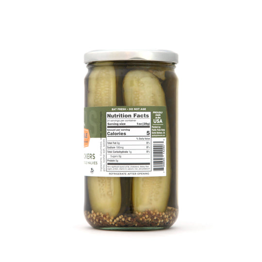 Mother's Puckers - Home-Style Garlic Dill Pickle Halves