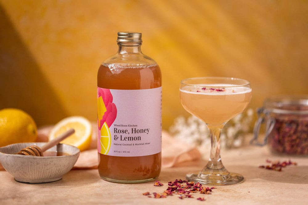 Rose Honey Lemon Cocktail & Drink Mix - 16 fl oz
