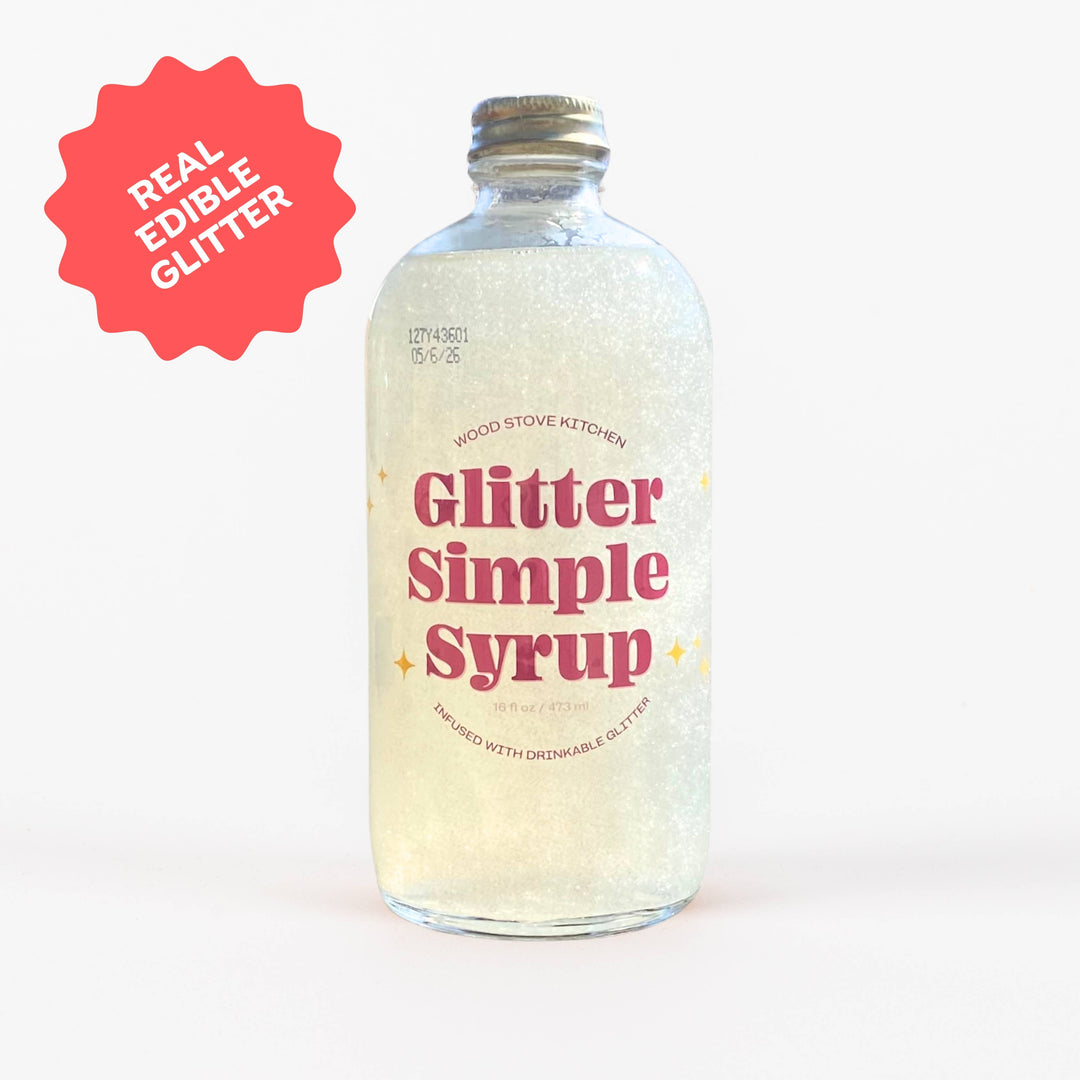 Glitter Simple Syrup Cocktail & Mocktail Mixer