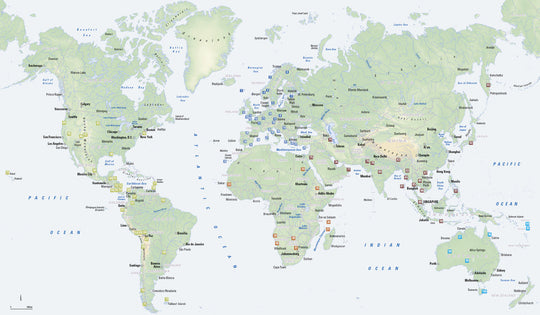 Secret Places: 100 Undiscovered Travel Destinations around the World