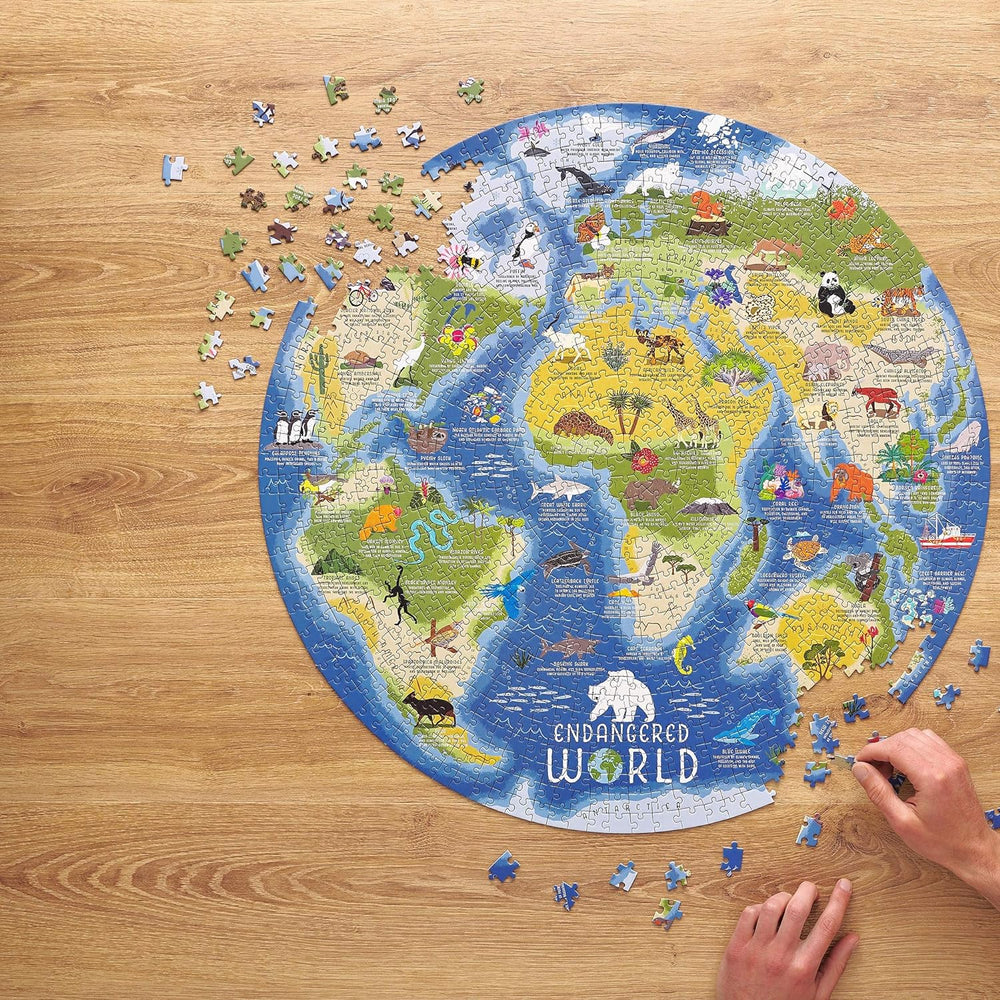 Endangered World 1000 Piece Puzzle