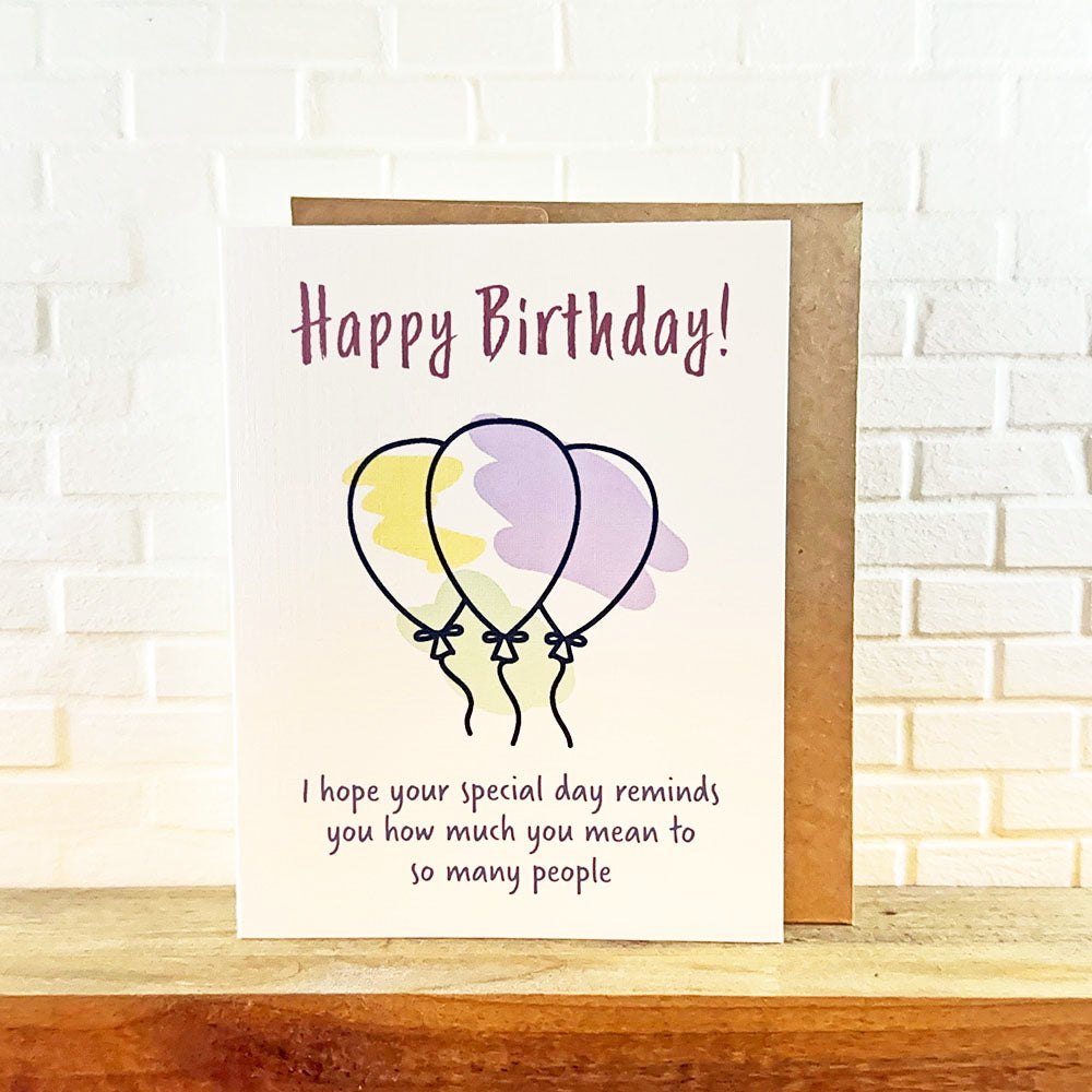 Birthday Special Day Card - Say-It Greetings