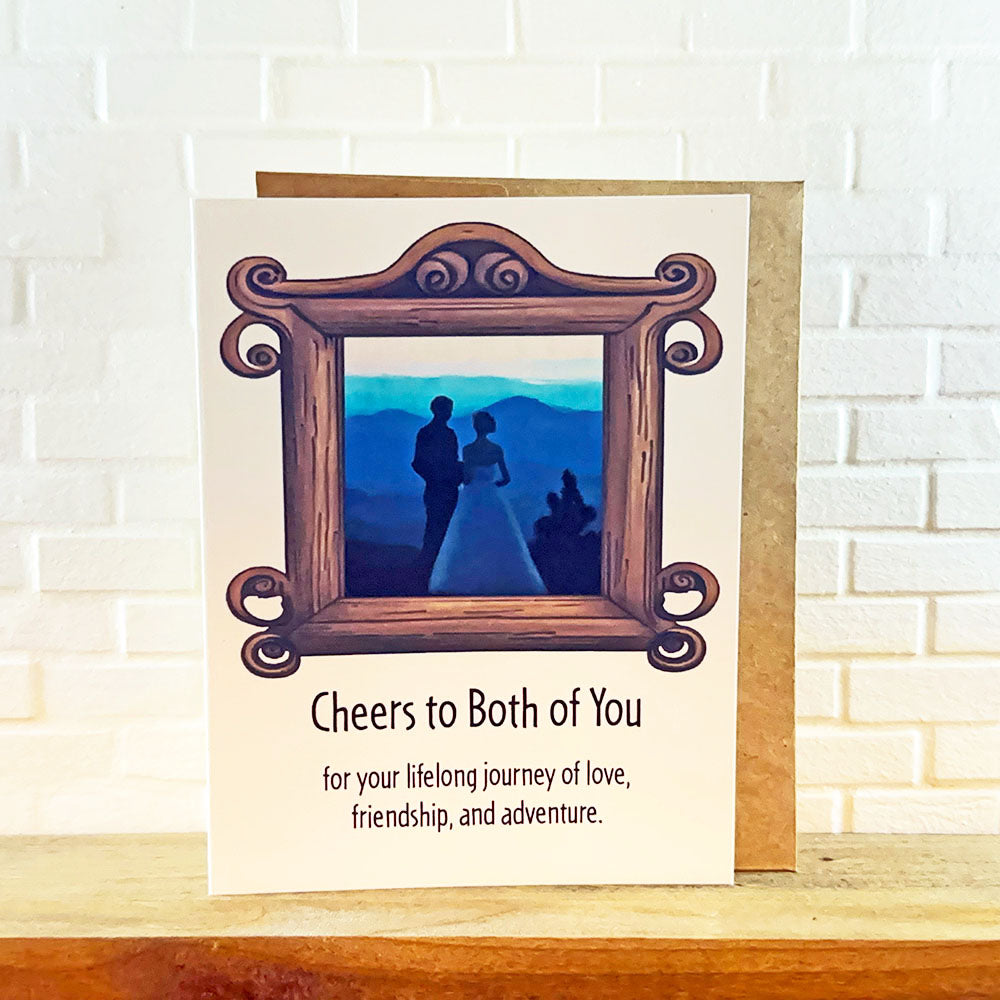Wedding Bride & Groom Card