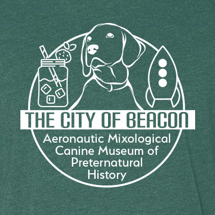 City of Beacon Aeronautic Mixological Canine Museum of Preternatural History T-Shirt