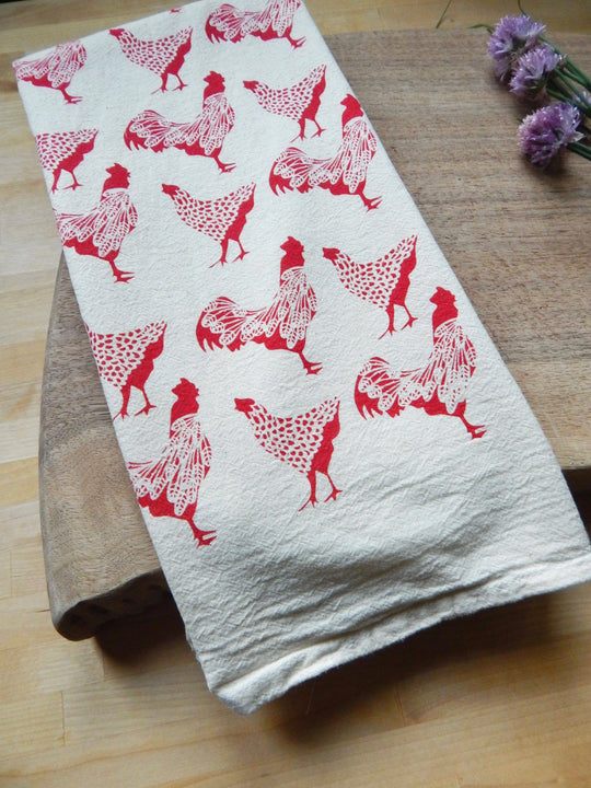 Chicken Kitchen Towel, Tea Towel