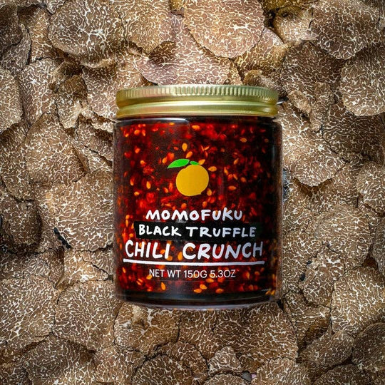 Momofuku Black Truffle Chili Crunch Jar