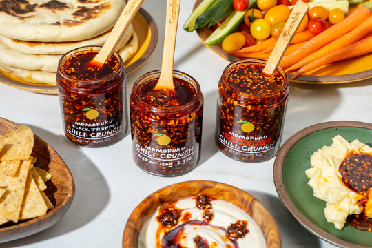 Momofuku Black Truffle Chili Crunch Jar