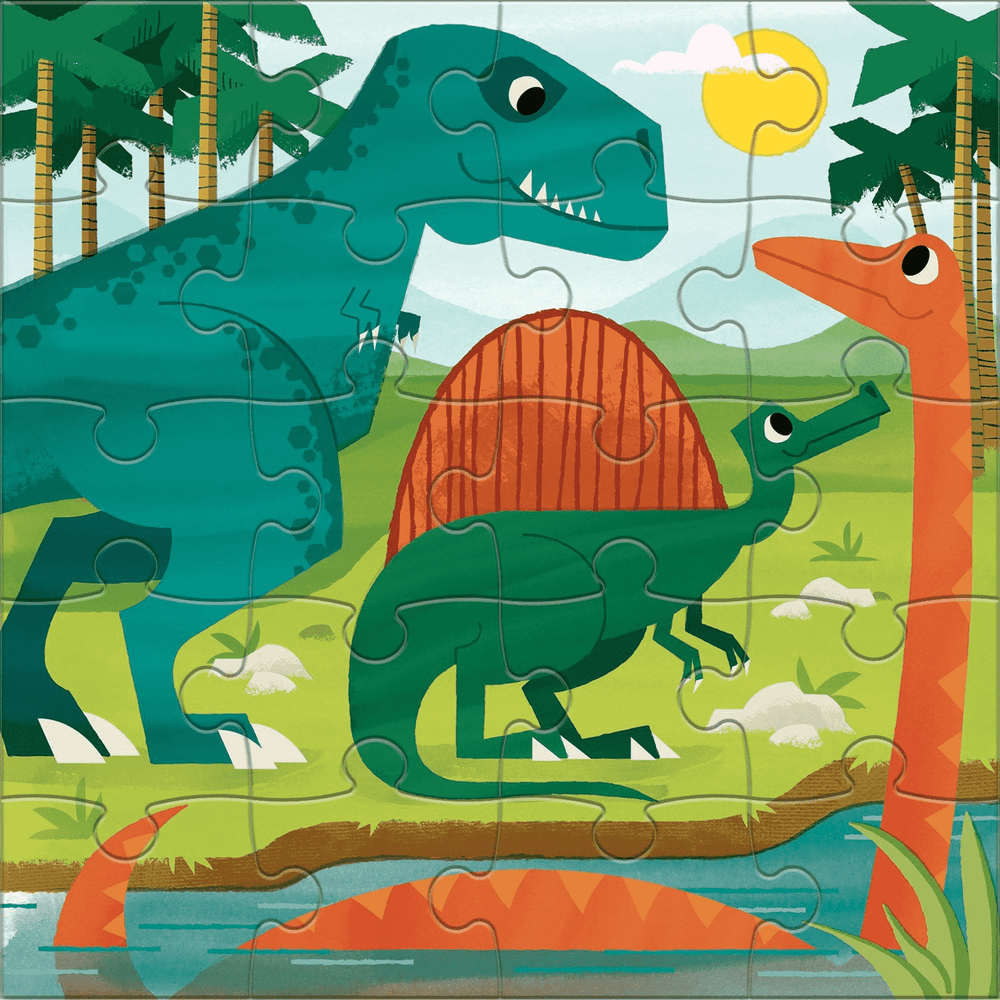 Mighty Dinosaurs Magnetic Puzzles