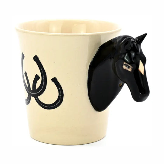 Head Horse (black) Mug