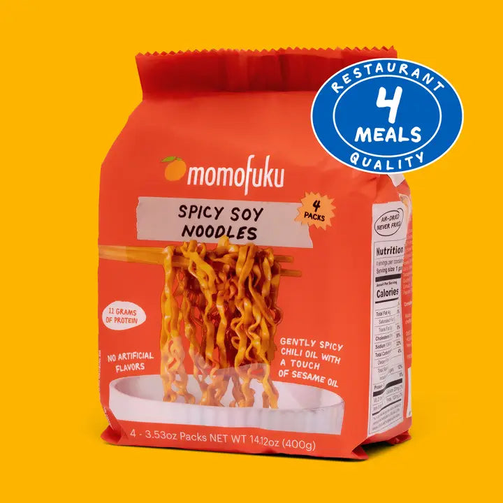 Spicy Soy Noodles - 4 pack