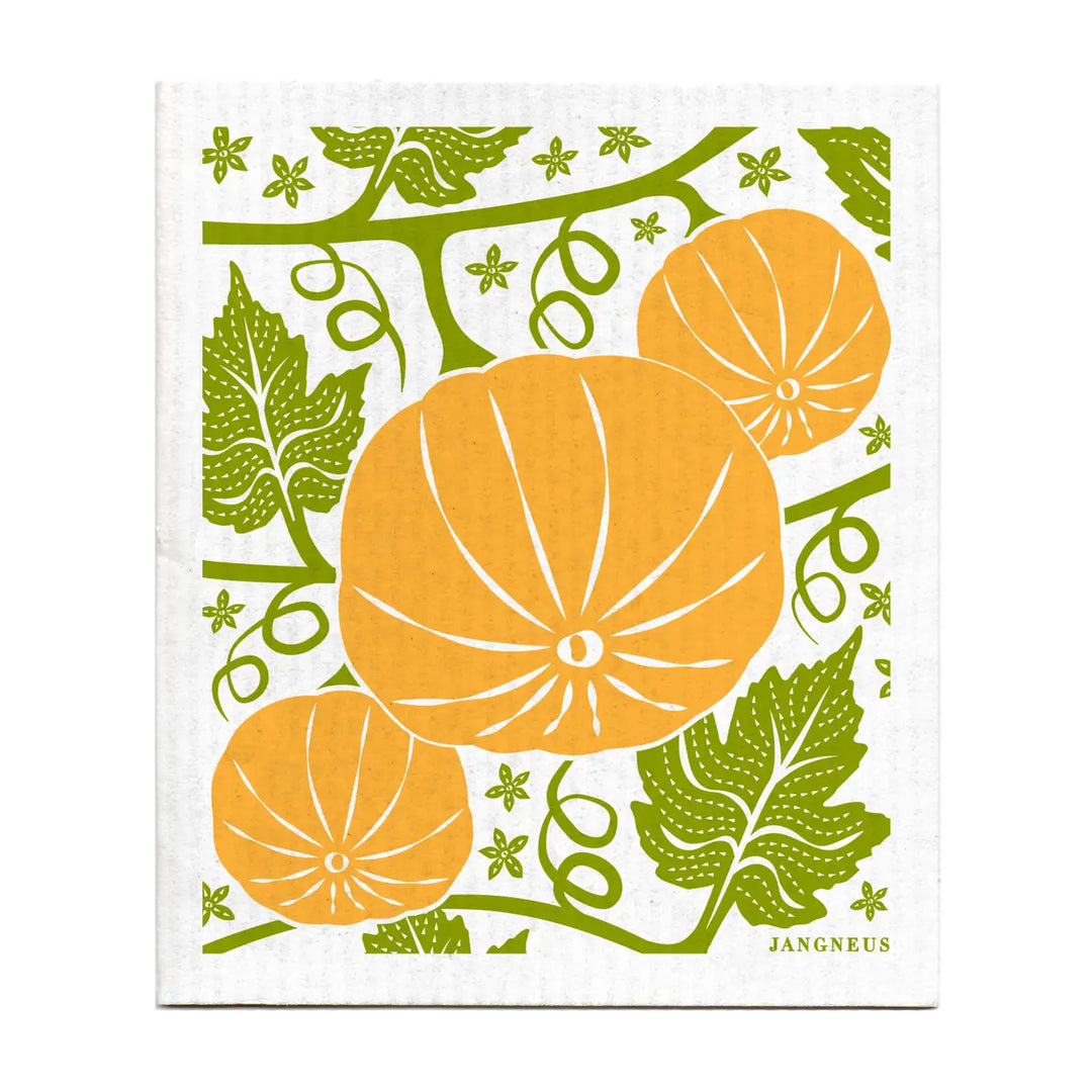 Swedish Dishcloth - Pumpkins