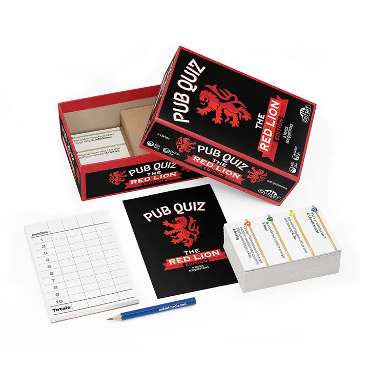 Pub Quiz: The Red Lion Edition Trivia Game