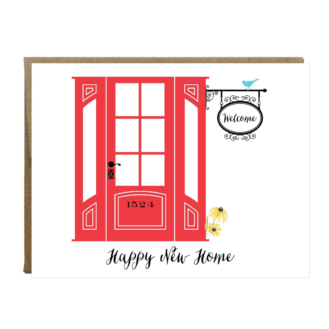 Happy New Home Housewarming Card