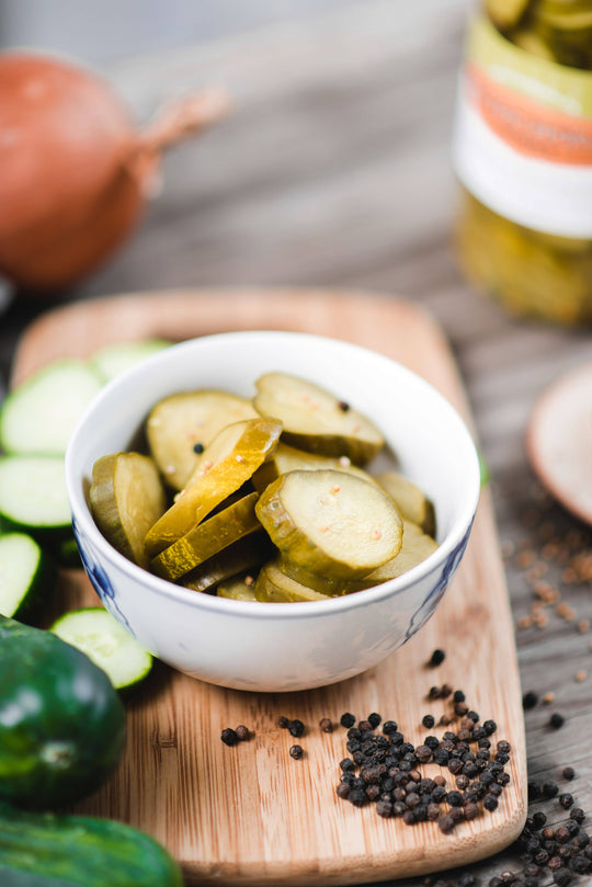 Bread and Buddhas Semi-Sweet Bread & Butter Pickle Chips