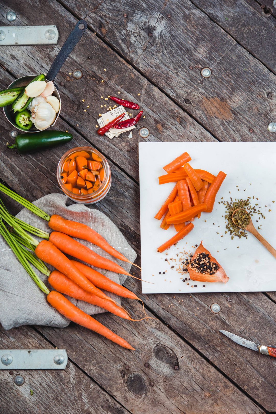 Carriots of Fire - Pickled Carrots To Light Your Torch