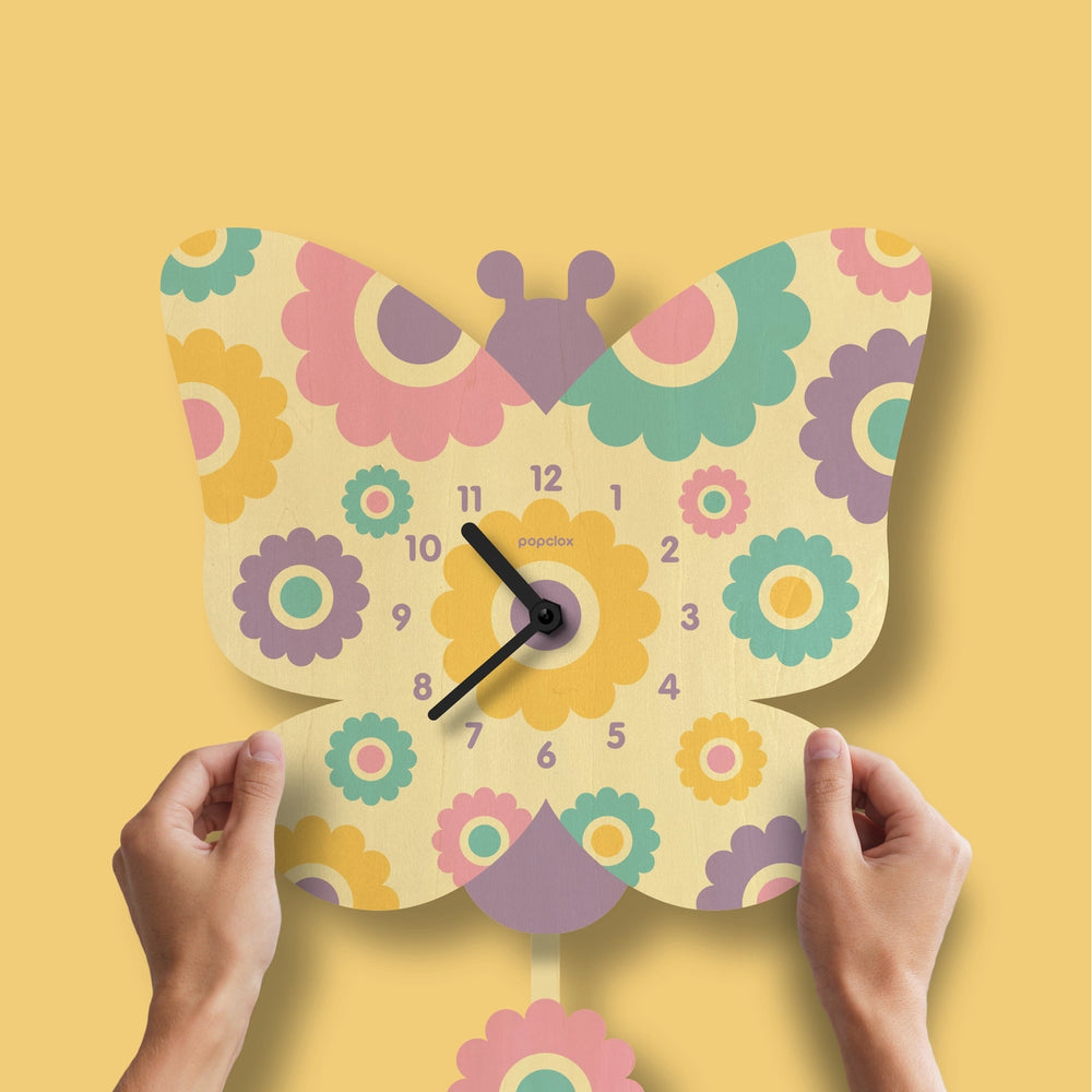Butterfly Pendulum Clock