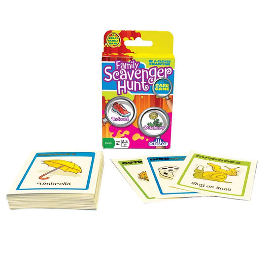Family Scavenger Hunt Card Game