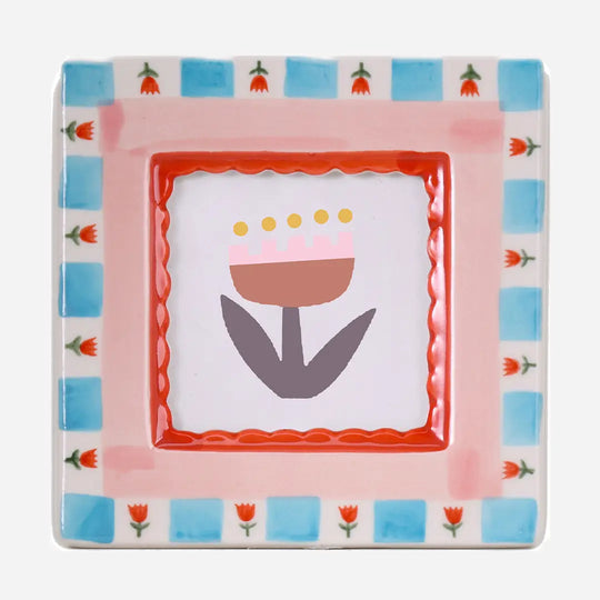 ChagoArt Tulip Ceramic Art Frame
