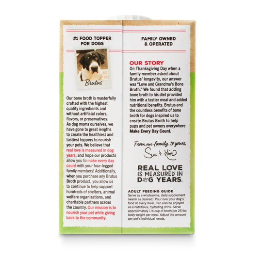 Brutus Mini Broth Skin & Coat Vegetarian