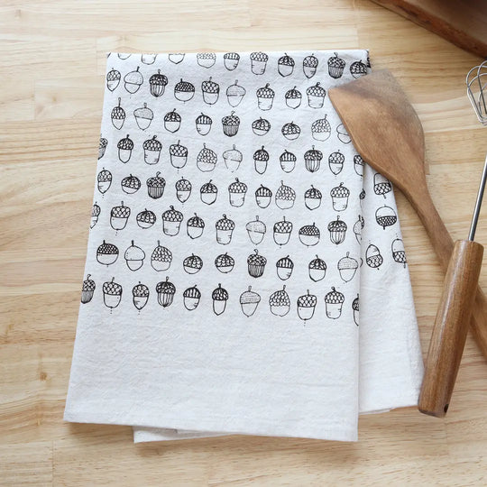 Acorn Tea Towel