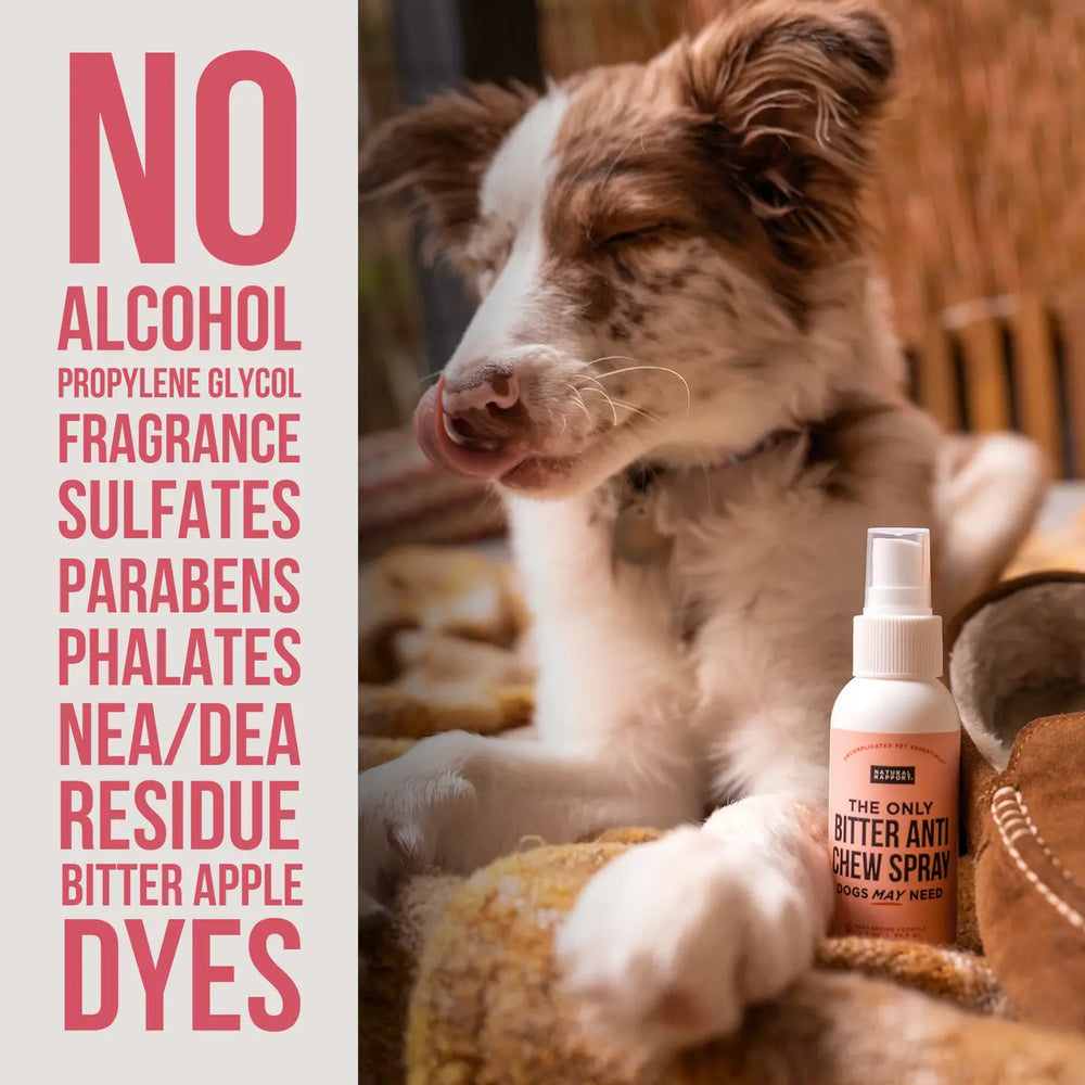 COMING SOON! -  The Only Bitter Anti Chew Spray Dogs May Need