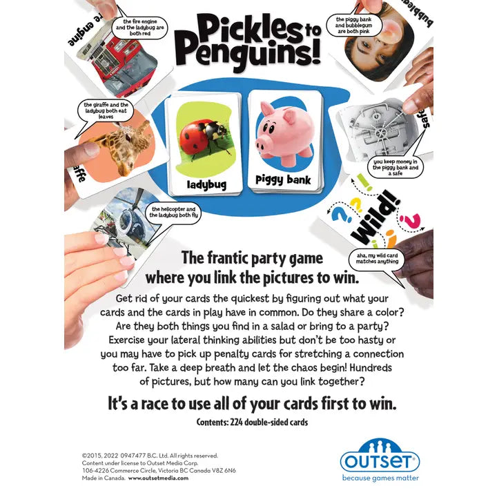 Pickles to Penguins Board Game