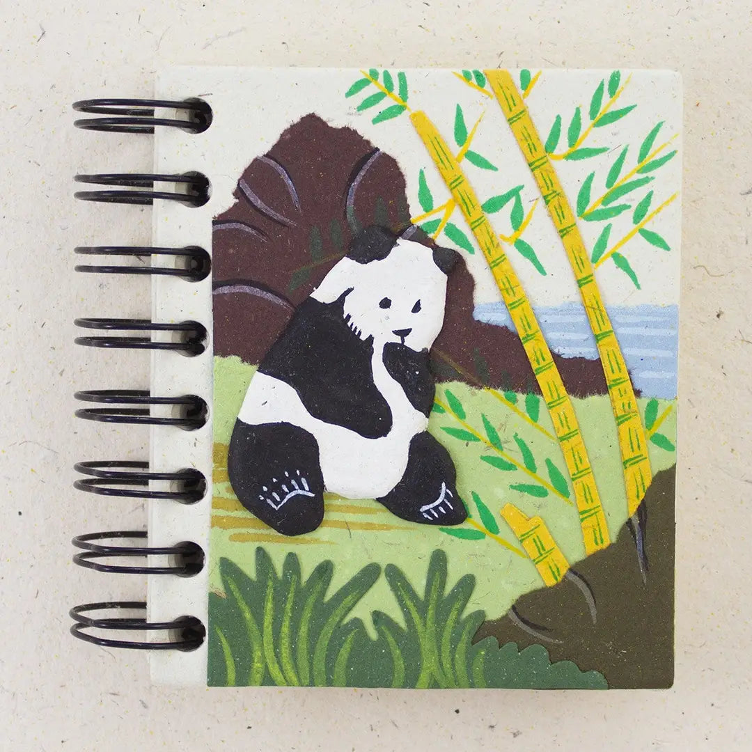 Small Notebook - Panda, Daytime