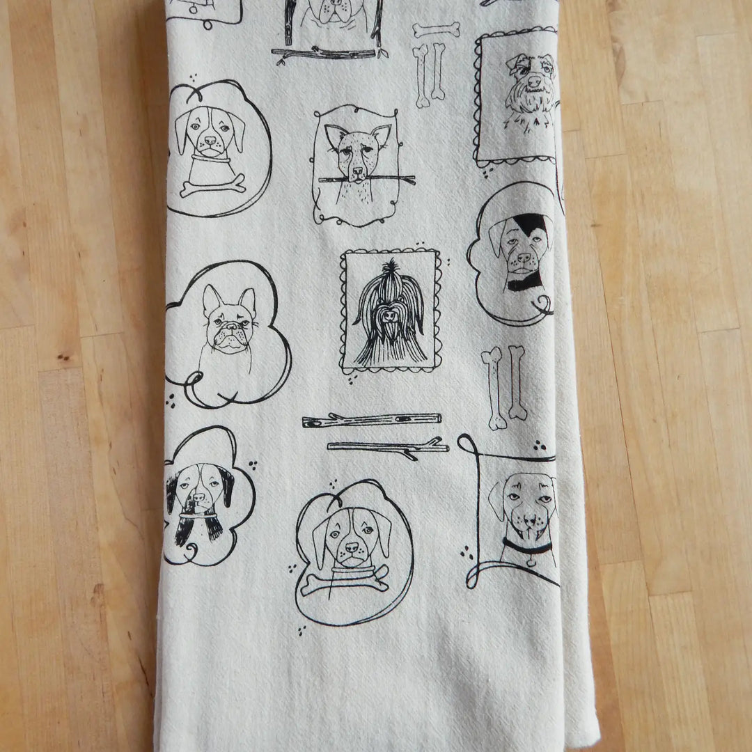 Dog Tea Towel