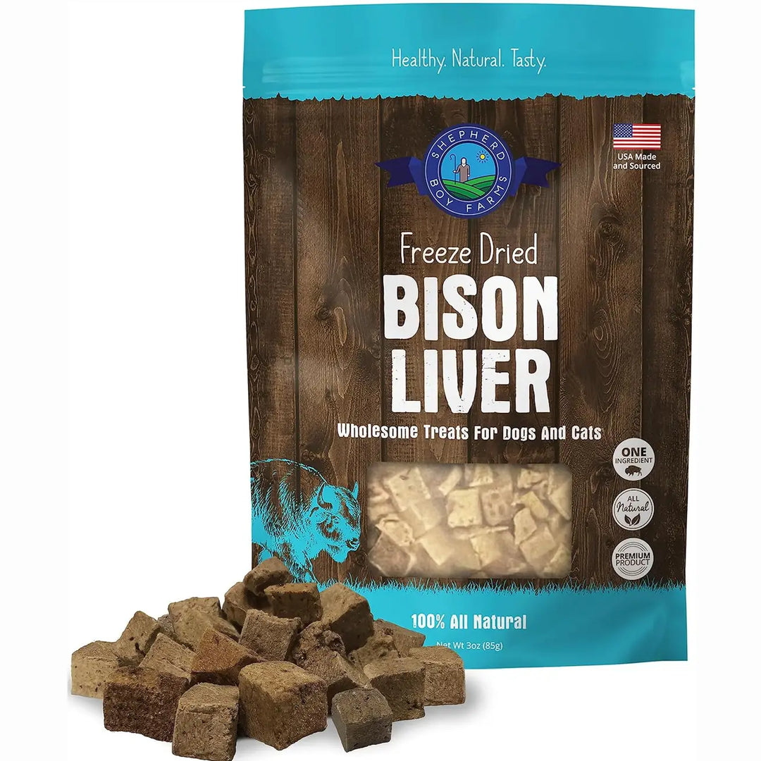 Freeze Dried Bison Liver