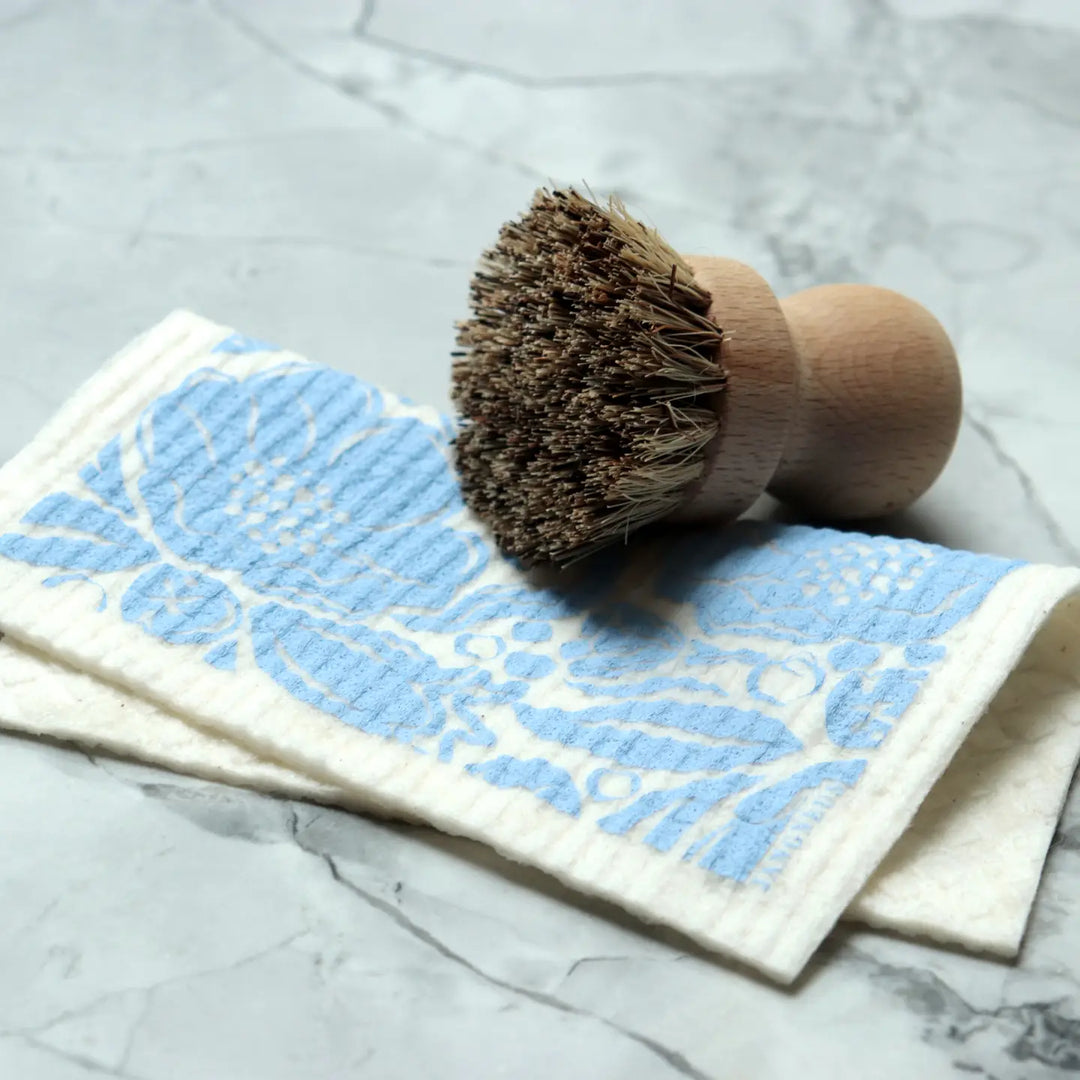 Swedish Dishcloth - Flora - Blue