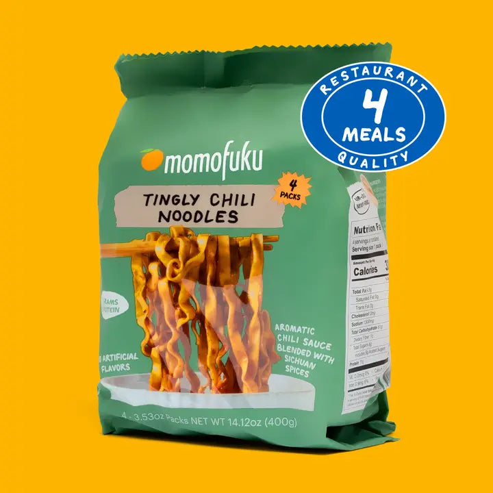 Tingly Chili Noodles - 4 Pack