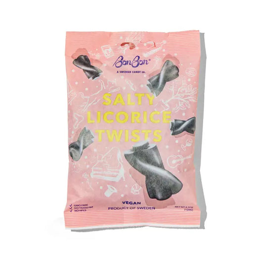Salty Licorice Twists - Bon Bon