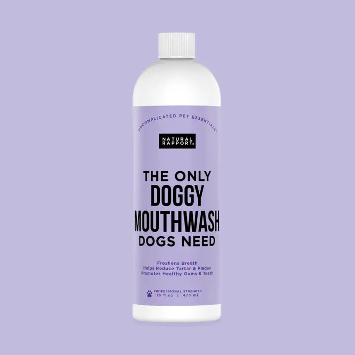 COMING SOON! -  The Only Doggy Mouthwash Dogs Need
