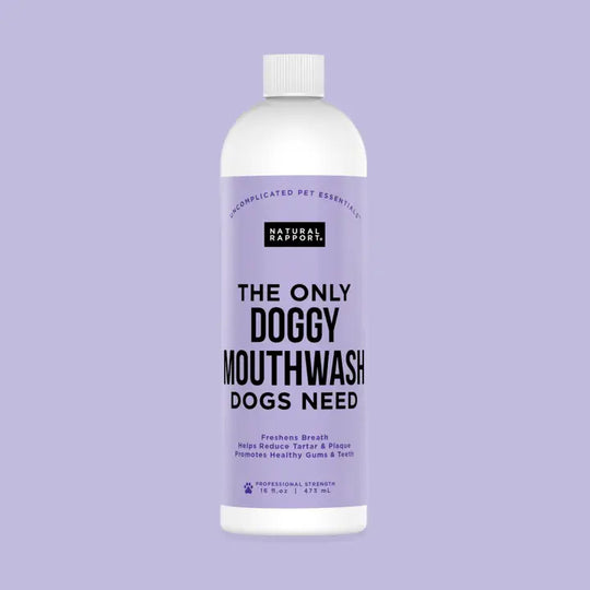COMING SOON! -  The Only Doggy Mouthwash Dogs Need