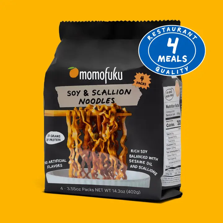 Soy Scallion Noodles - 4 pack