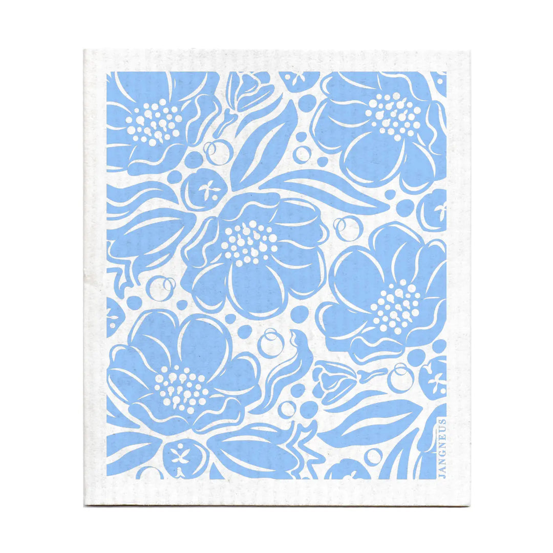 Swedish Dishcloth - Flora - Blue