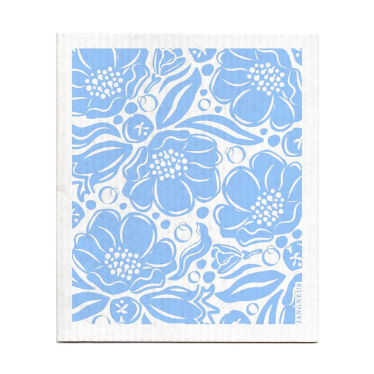 Swedish Dishcloth - Flora - Blue