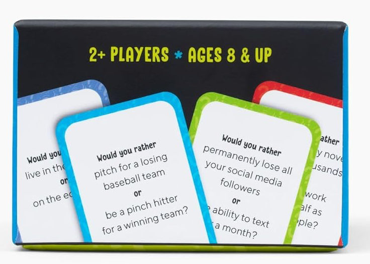 Would You Rather? Family Card Game