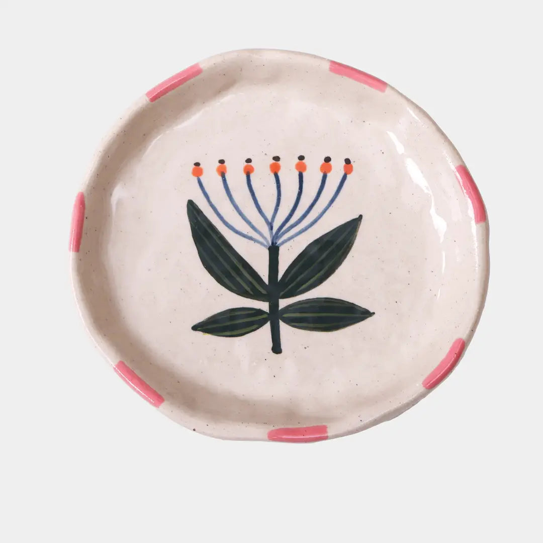 ChagoArt Wildflower Trinket Tray