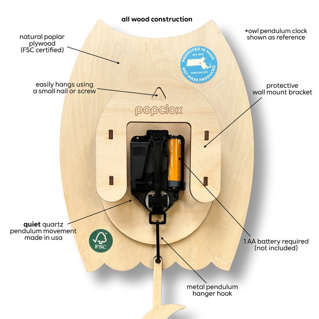 Bee Pendulum Clock