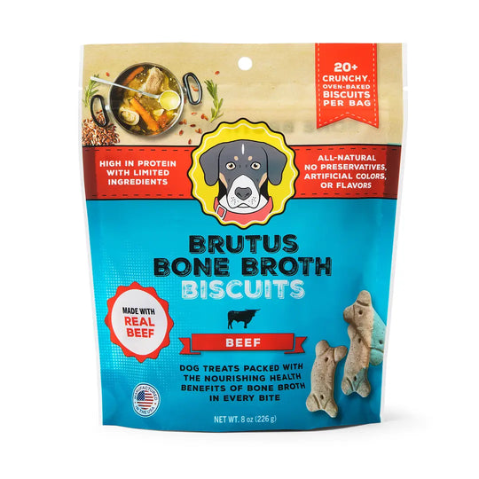 Brutus Bone Broth Biscuits - Beef