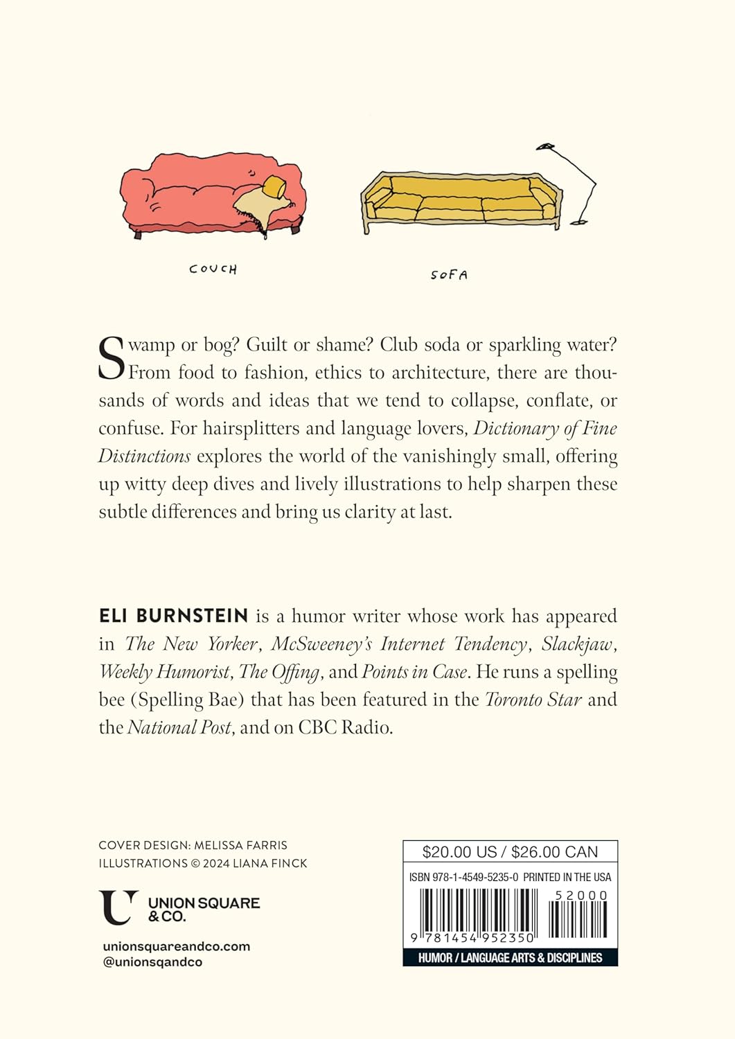 Dictionary of Fine Distinctions