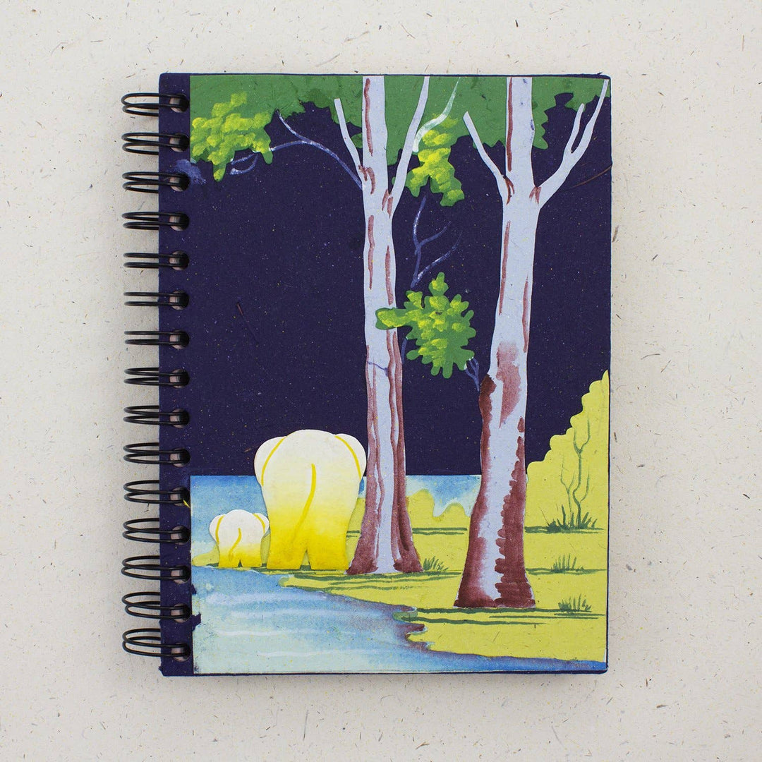 Large Notebook - Dark Blue