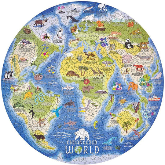 Endangered World 1000 Piece Puzzle