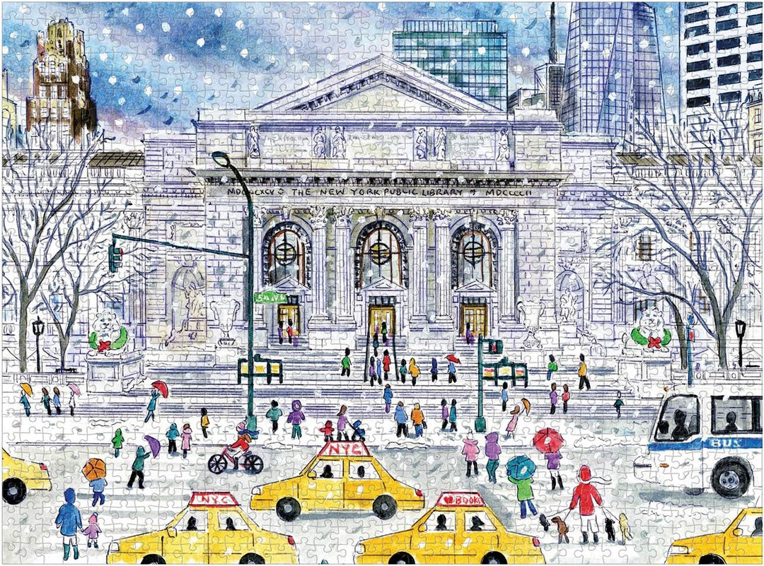 Michael Storrings New York Public Library - 1000 Piece Puzzle