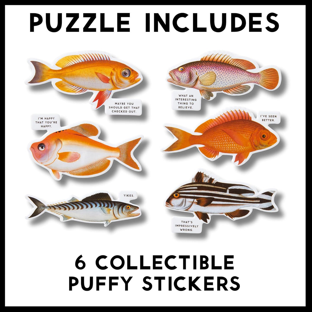 Judgy Fish 1000 Piece Puzzle