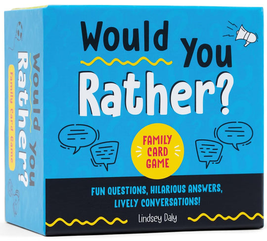 Would You Rather? Family Card Game