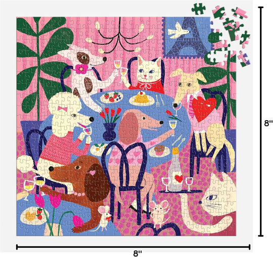 Paws for Love - 500 Piece Puzzle