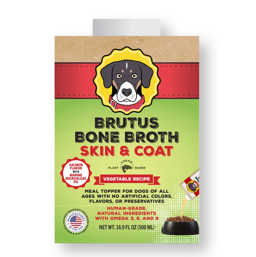Brutus Mini Broth Skin & Coat Vegetarian