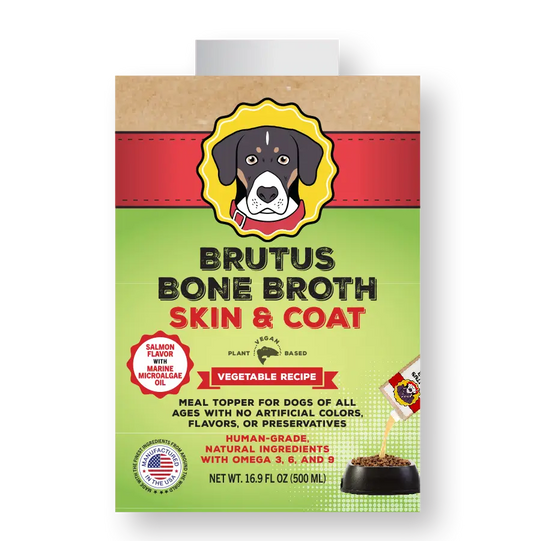 Brutus Mini Broth Skin & Coat Vegetarian